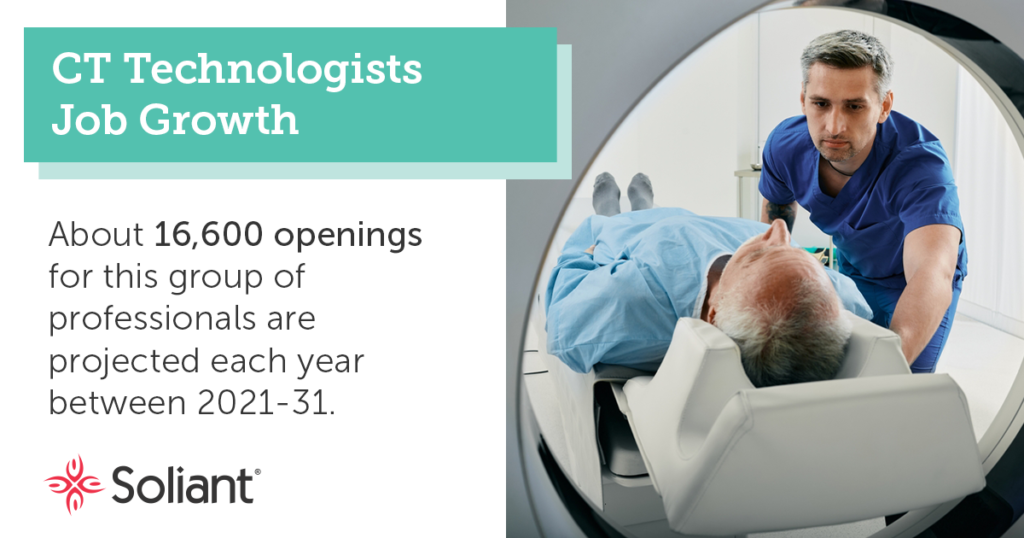 Over 16,600 job openings are projected for the radiologic field over the next 10 years.