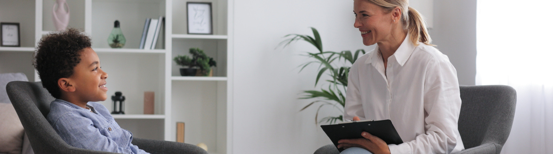 school psychologist during a session — Do School Psychologists Need to Go to Medical School?